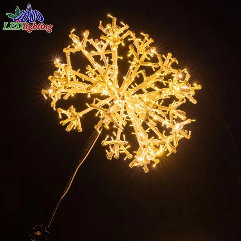 Big Arch shape street lighted up Manufacture with snowflakes Decorations LED 3D Motif Christmas winter holiday Lights