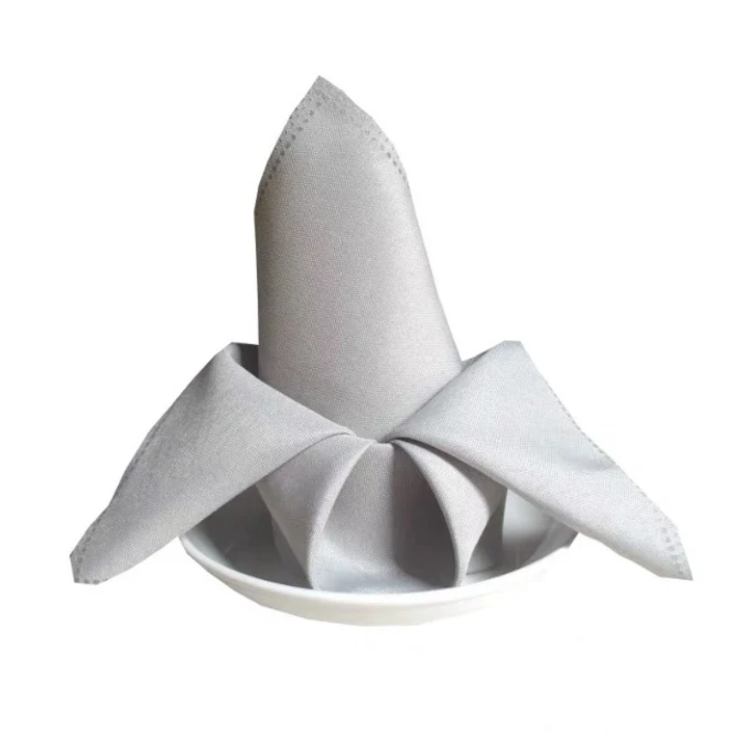 Colorful Cloth Napkins Washable Wholesale Polyester Fabric Table Napkin For Hotel And Restaurant