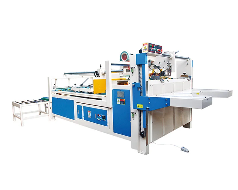 Semi Automatic Folder Gluer Machine/ Corrugated Box folding Gluing Machine