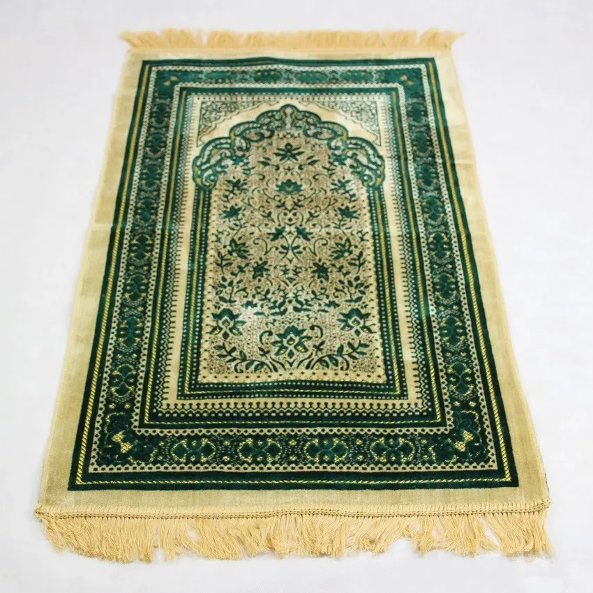 Wholesale high quality mosque prayer room carpet Fringed carpet Muslim worship carpet