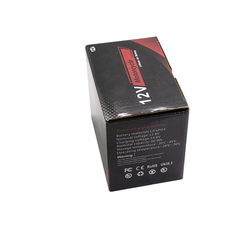 12 8 v Lifepo4 12v перезаряжаемая литий-ионная батарея стартера мотоцикла для запуска двигателя