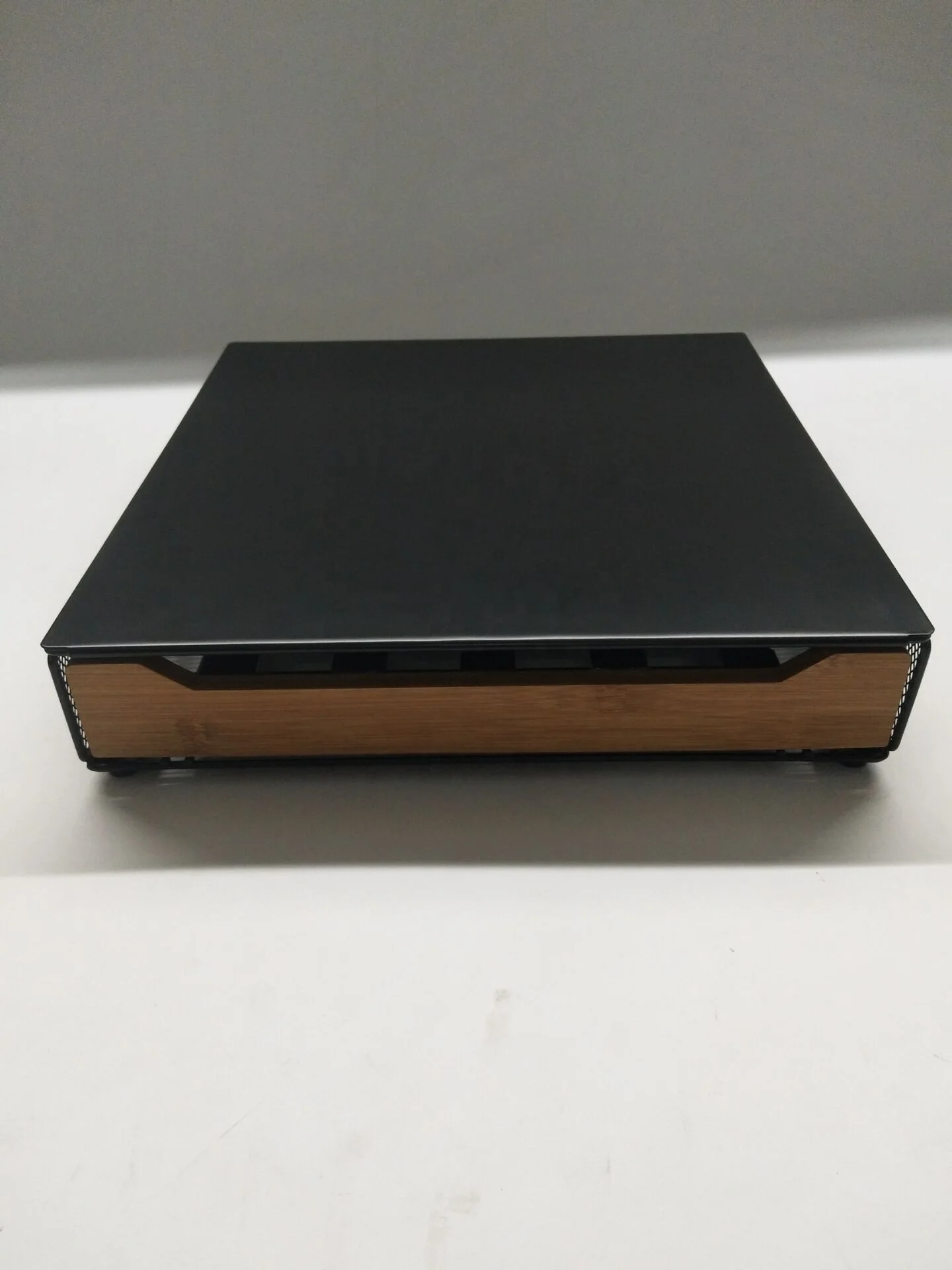 High Quality 36pcs Bamboo Wooden Dolce Gusto Coffee Pod Storage Drawer New Design for Home Kitchen Use Packed in Box