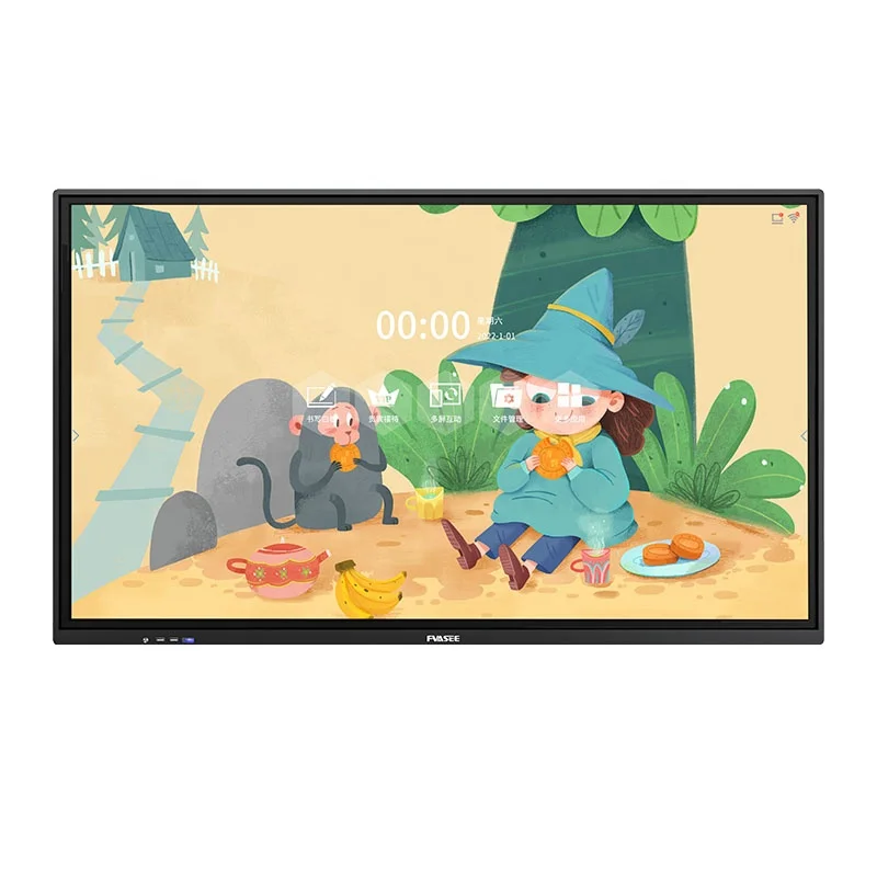 ODM 4K interactive flat panel display 65/75/86 Inch Interactive Smart board Touch Screen Monitor Interactive Whiteboard