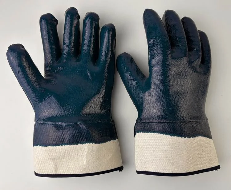 Yulan DNC304 Construction Nitrile Coated Heavy Duty Work Glove Oil & Chemical Resistant