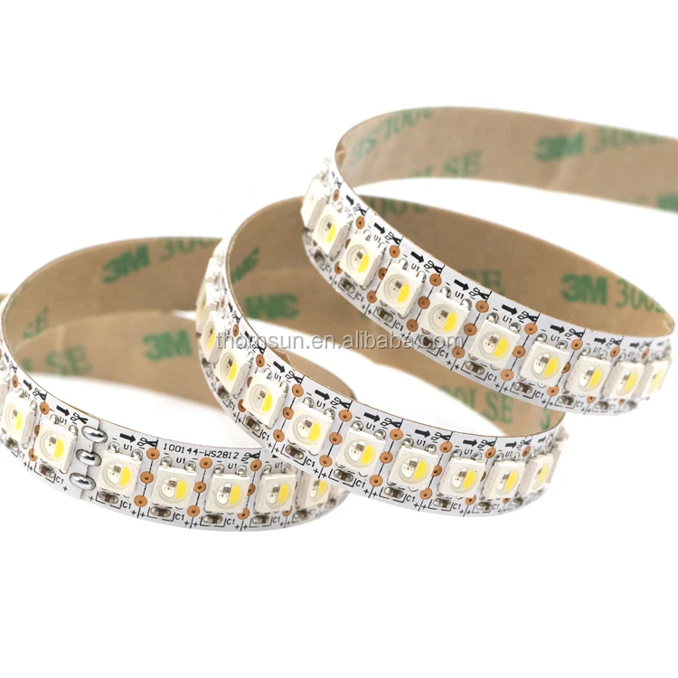 IP 67 sk6812 Remote Control Programmable Ws2812B Led Strip Rgbw 5050 144 Led Pixel Strip