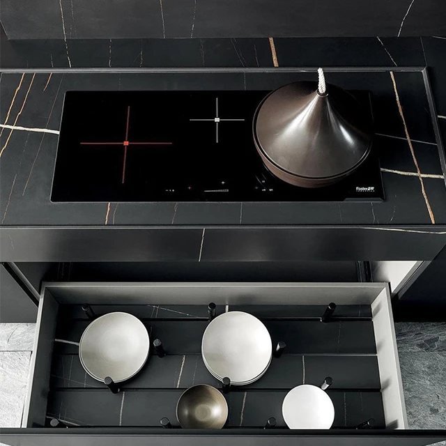 Modern Custom Lacquer Modern Kitchen Cabinets Kitchen Designs 304 Stainless Steel lacquer wood Kitchen accessories