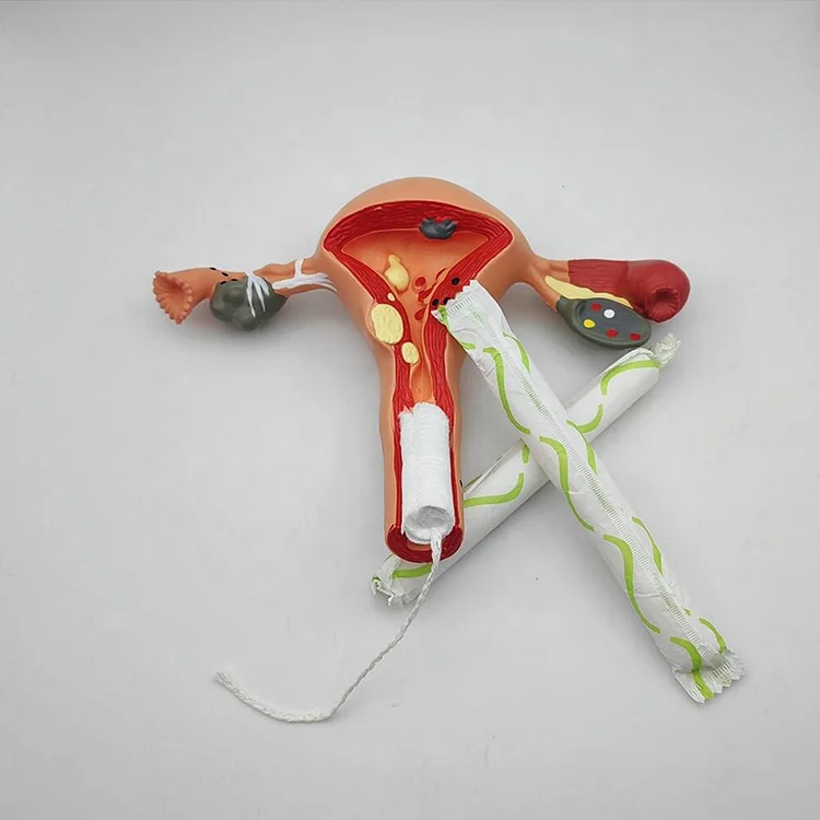 100% natural cotton tampon disposable applicator tampon private brand organic tampon