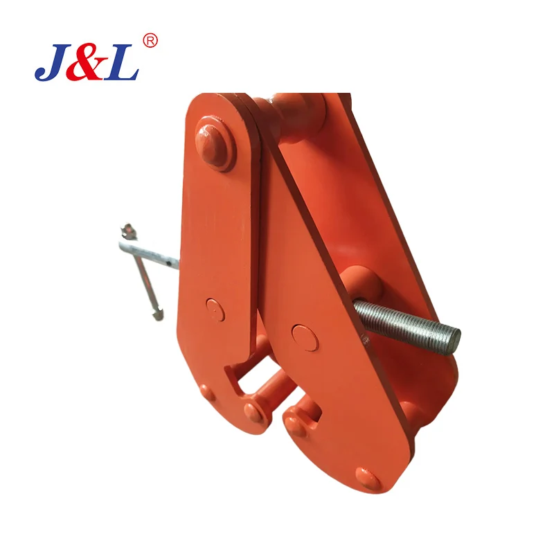 Julisling beam clamp adjustable lifting clamp 1ton 2 ton 3ton 5 ton high quality beam trolley clamp