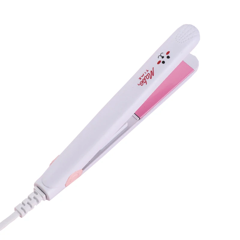 Hot Selling Custom Professional Flat Hair Straightener Curler Portable Traveling Electric Mini Flat Iron Hair Straightener