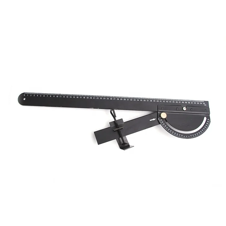 New Protractor Steel And Aluminum Alloy Multi-Function Large Protractor 360 Degree Building Protractor