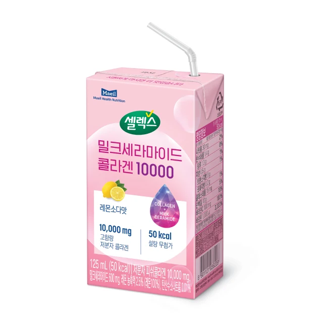 Продажа Maeil Selex Ceramide коллаген молочный напиток оригинальный коллагеновый молочный напиток Falvor Ceramide