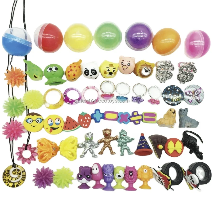 1 inch plastic capsule toys for bulk toy capsule vending machine