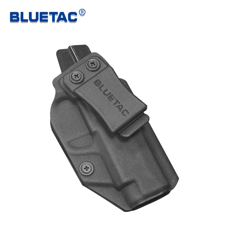 Bluetac Hot Sell Kydex IWB Gun Holster Concealed Carry Holster Inside The Waistband With Holographic Mirror Holster