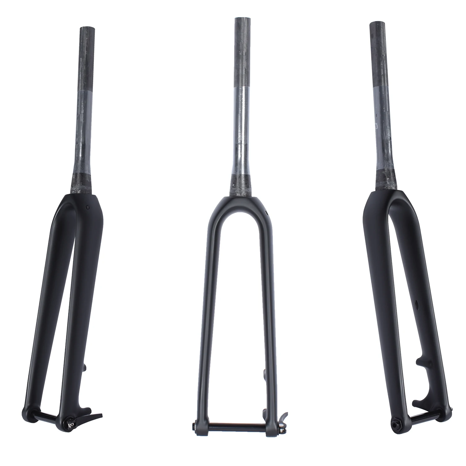 12*100mm and 15*100mm thru axle full toray carbon fiber Bike fork for Gravel /CX fork