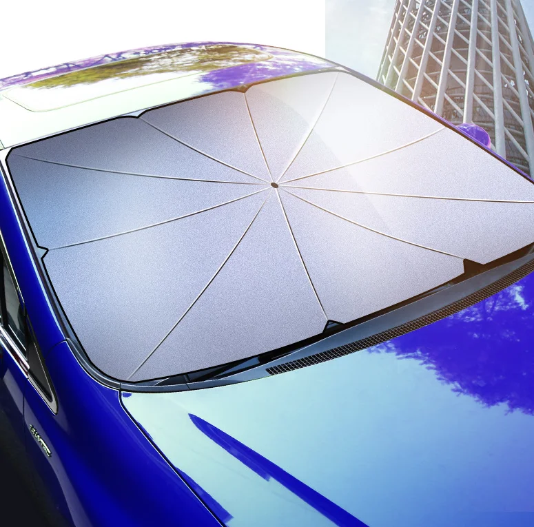 Factory Low Price Foldable Car Windscreen Sunshade Car Cover Sun Visor  UV Protection Car Sunshade