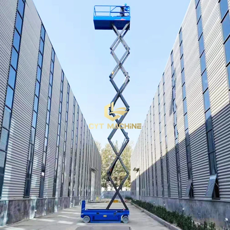 
Factory Price Self-Propelled Scissor Aerial Lift Work Platforms 