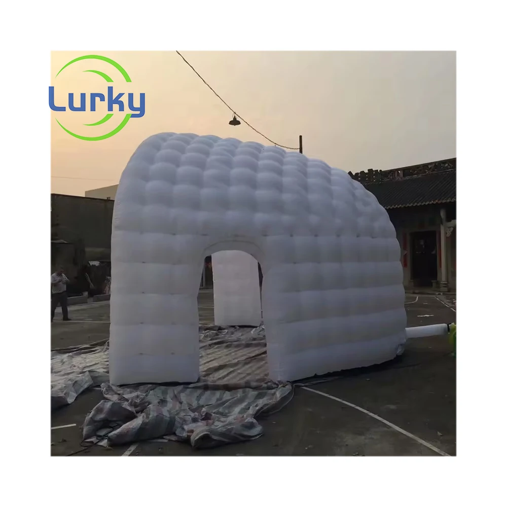 Inflatable Semicircle Tent Luxury PVC EventsTent Custom ODM/OEM Outdoor Tents For Sale