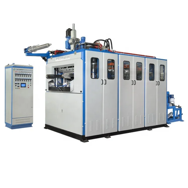 JinXin brand automatic hydraulic plastic flower pot thermoforming making machine