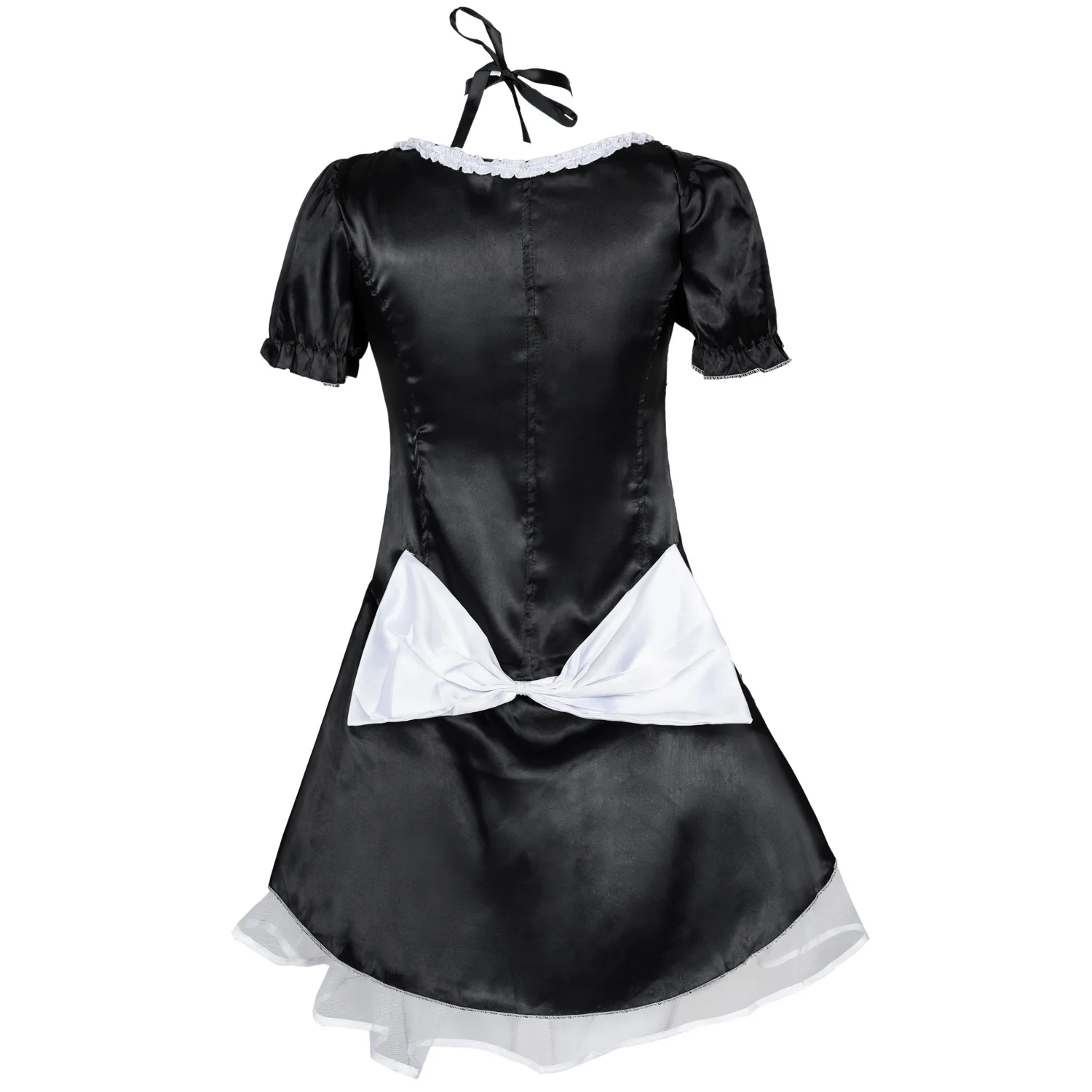 Sweet Lolita Dress French Maid Outfit Waiter Costume Women Sexy Apron Dress Cosplay Party Clothes For Girls Plus Size