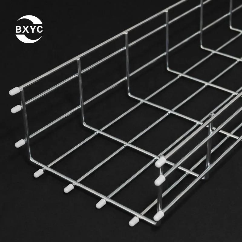 Zinc Plated Steel Wire Mesh Cable Tray Powder Coated Manufacturer