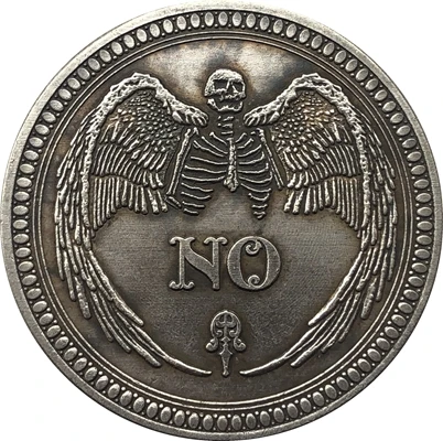 Hobo nickel American Morgan yes or no  commemorative coin souvenir challenge coin collection art dollar blank challenge coin