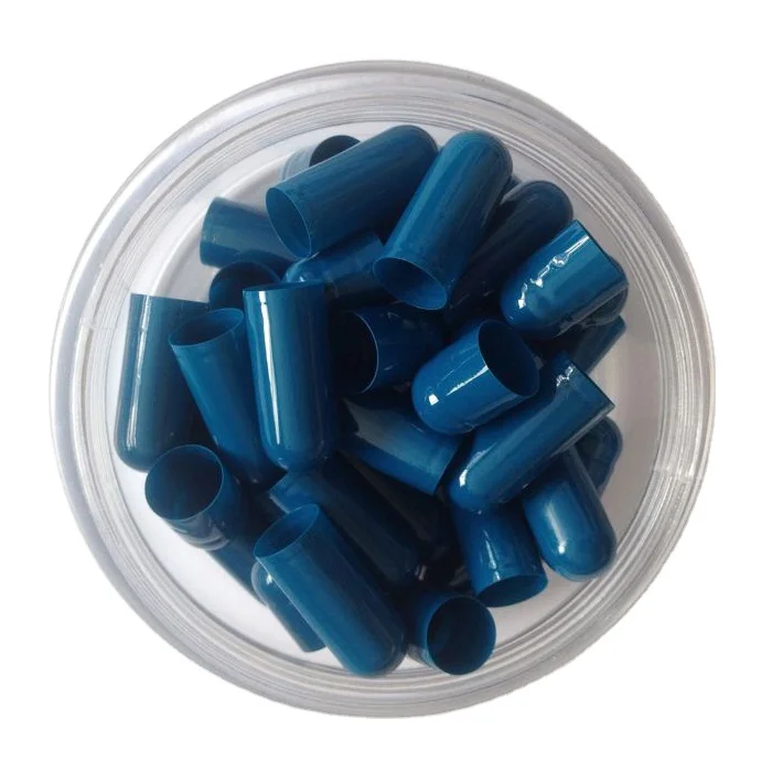 Black color size 00 bovine gelatin empty capsules separated