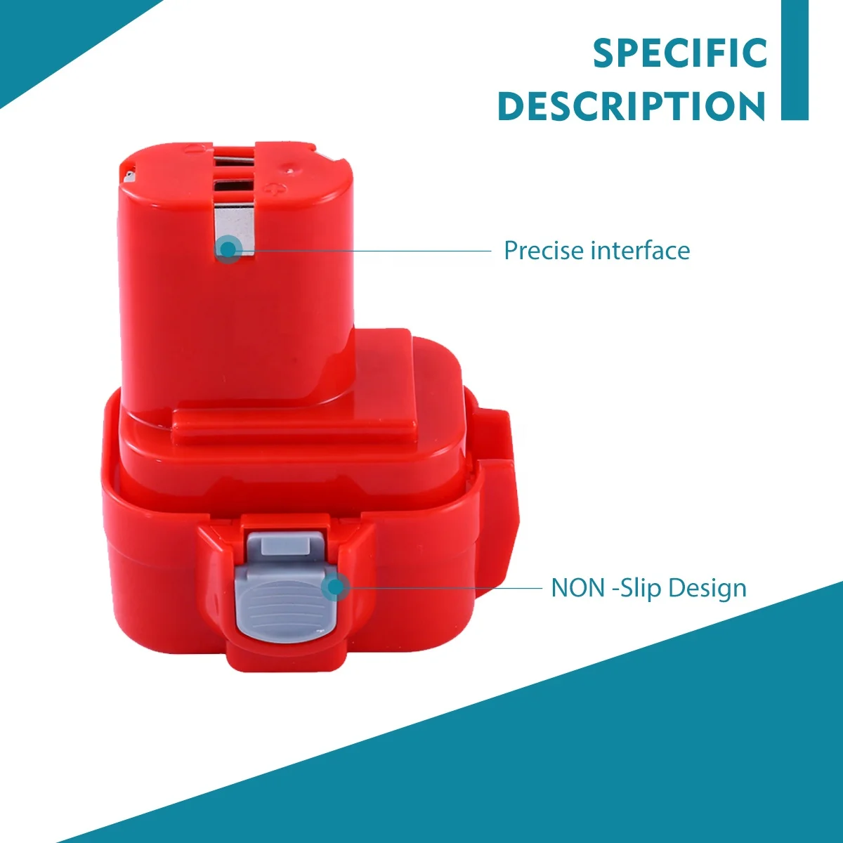 OEM 9.6V 2.0Ah 3.0Ah Rechargeable Power Tools Battery for Makita NI-CD/NI-MH ML9120 Battery Pack Cordless Drill Tool 9100