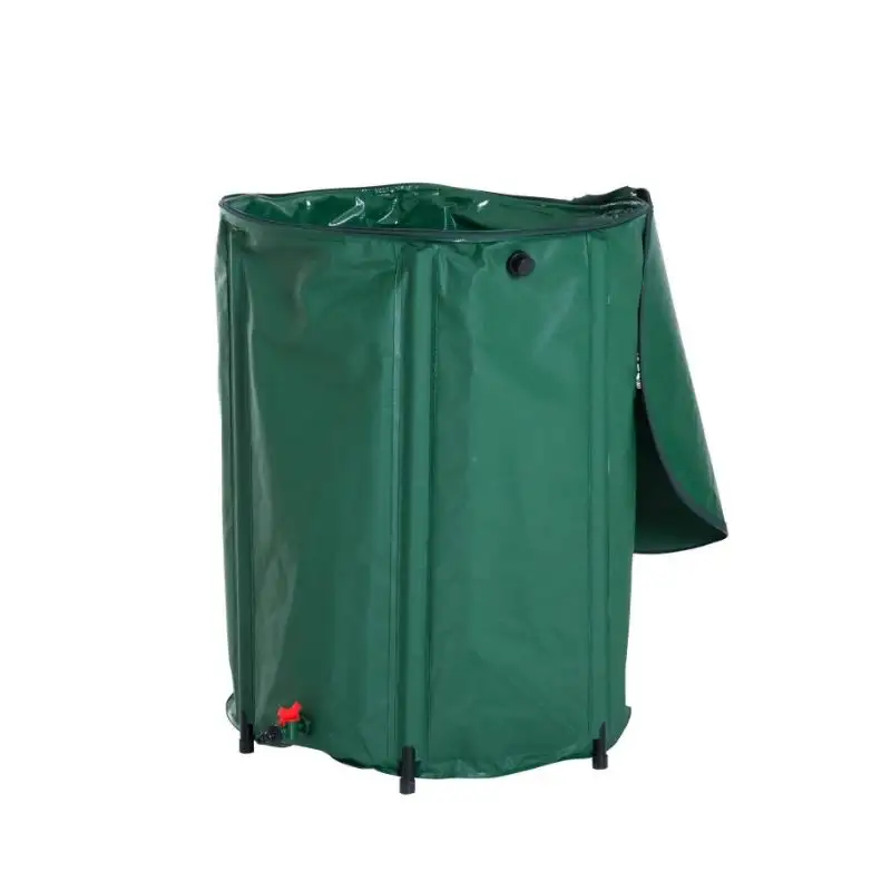 PVC Rain barrel plastic collapsible rain barrel Green Water Storage Tank