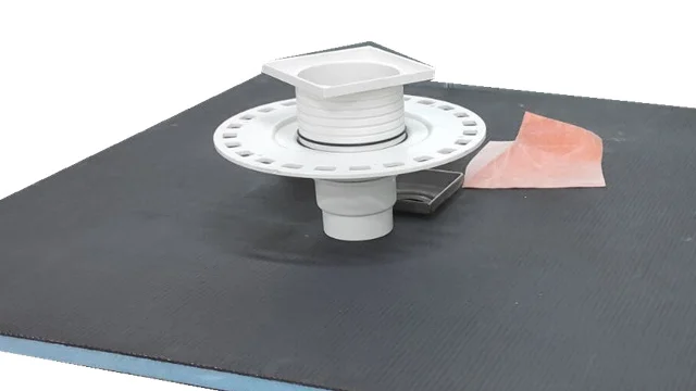 waterproofing pro-sloped extruded polystyrene foam Shower tray Shower pan underfloor base for shower system