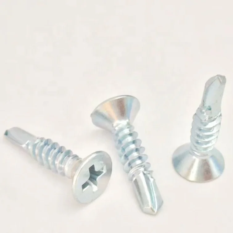 Hot Sale Manufacturer Stainless Steel DIN7504K Hex Flange Washer Head Self Drilling Screw with PVC Flat Washer