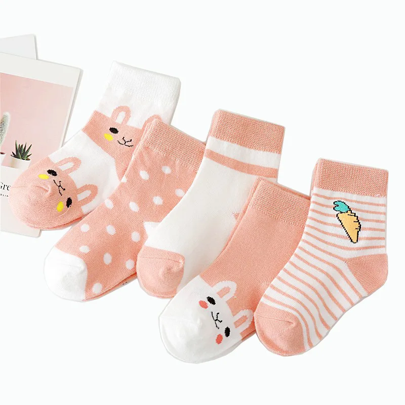 Good Quality Spring Autumn New Cotton Comfortable Lovely Non Slip Cute Baby Floor Socks