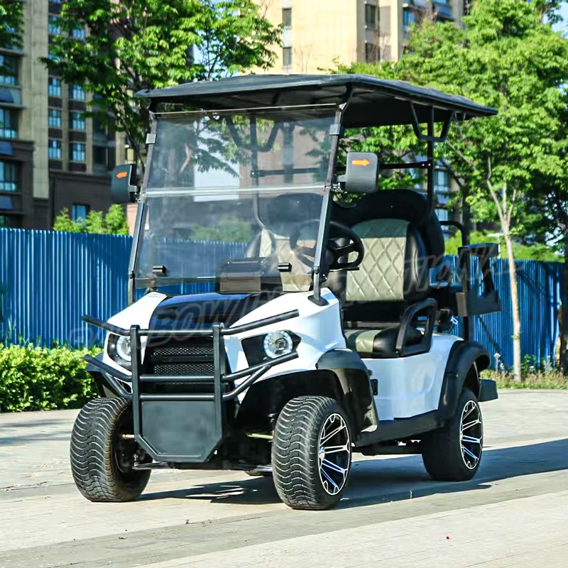 Street Legal 6 Seater Lifted Utility Electric Golf Car Cart With Kds Motor Curtis Controller