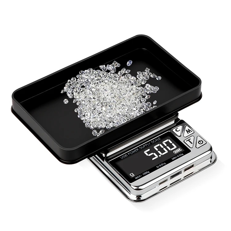 Электрические фиксированные весы, 0,001 г