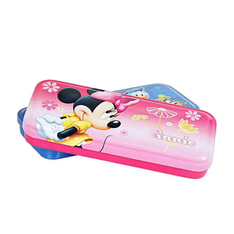 Children kids cute lovely hot sale custom metal tin pencil box school use