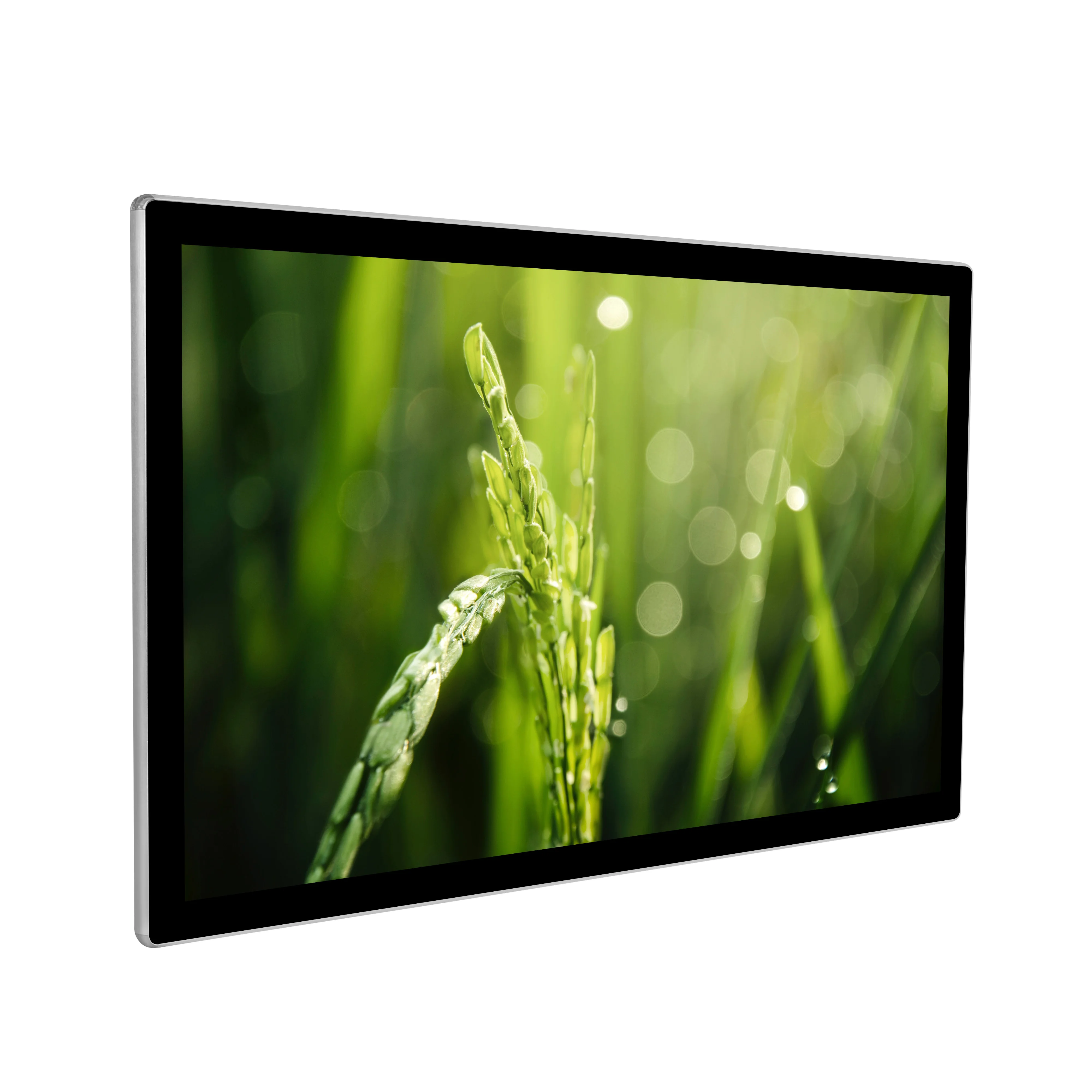 Hot Sales Wall-Mounted Monitor with Large Size Narrow Bezel HD 4K and 2k Available Customized Size