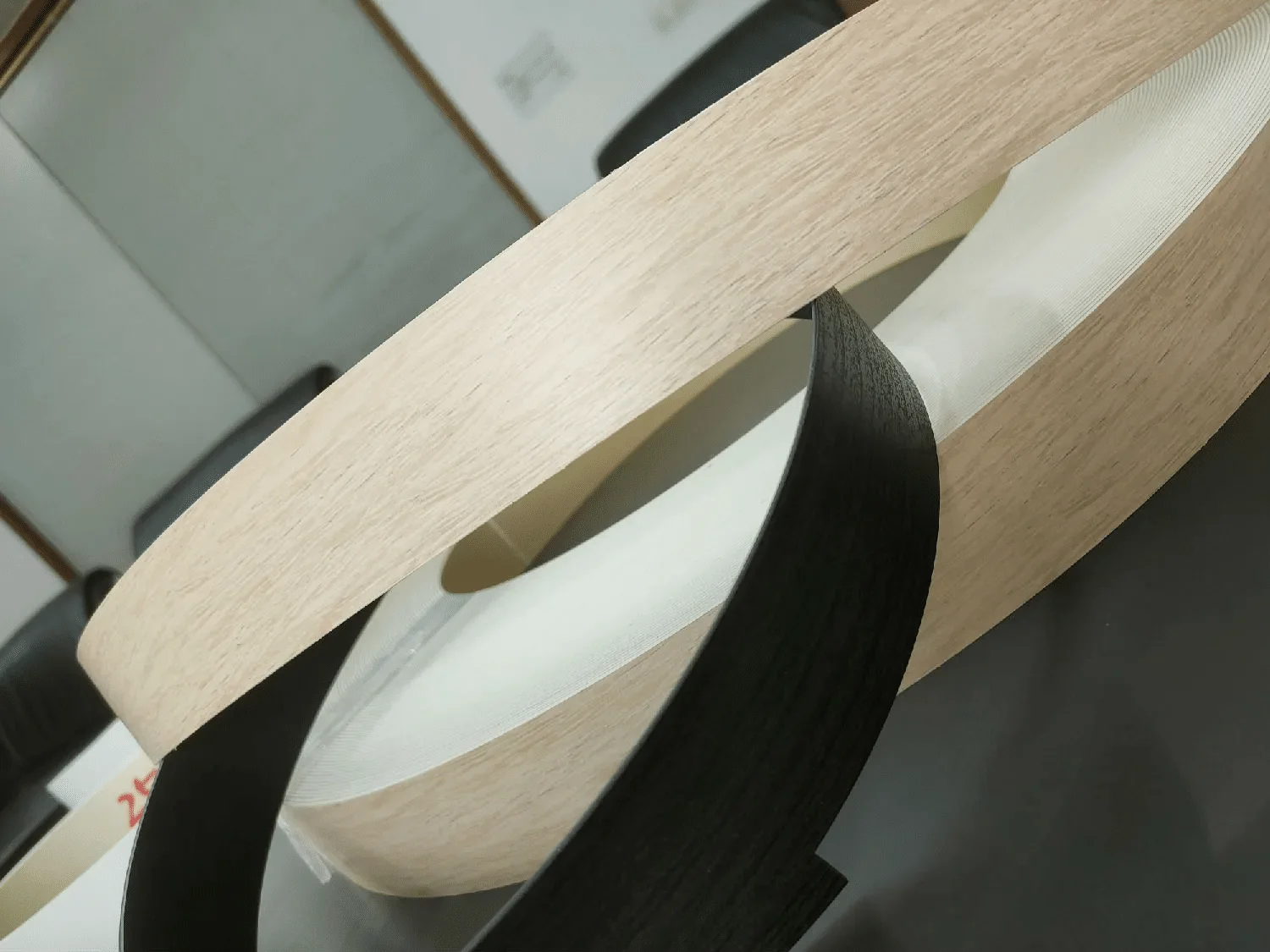 PVC Edge Banding for Furniture Particle Board With Melamine ABS Acrylic-for Cabinets Wardrobes Accessories