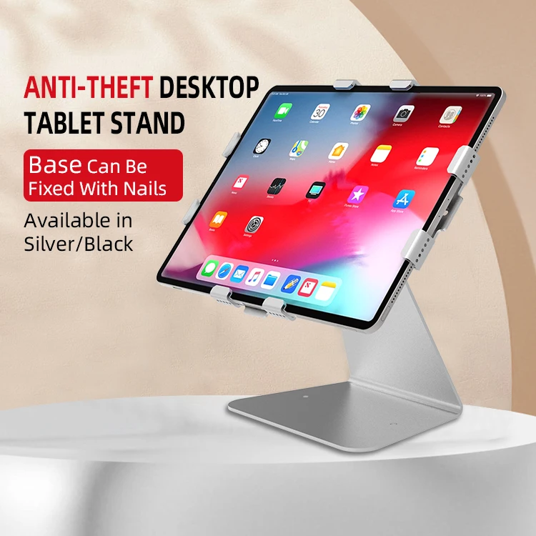 Универсальная противокражная стойка для планшета с подставкой для планшетного ПК от 7,9 до 12,9 дюймов