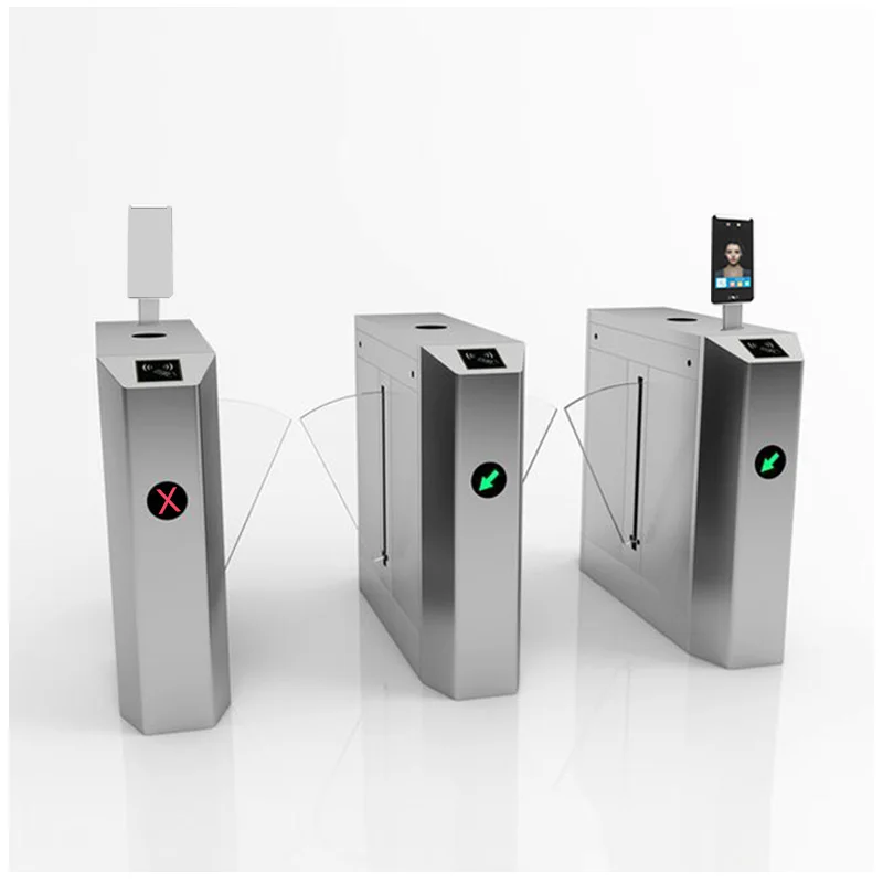 Security Access Control System Electronic Entrance Turnstile Gate Light Speed Swing Gates Turnstiles