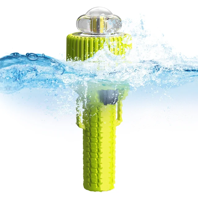 6 Nautical Miles Visible SOS Signal LED Flare Electronic Visual Distress Light with Daytime Distress Flag and Whistle for Boats