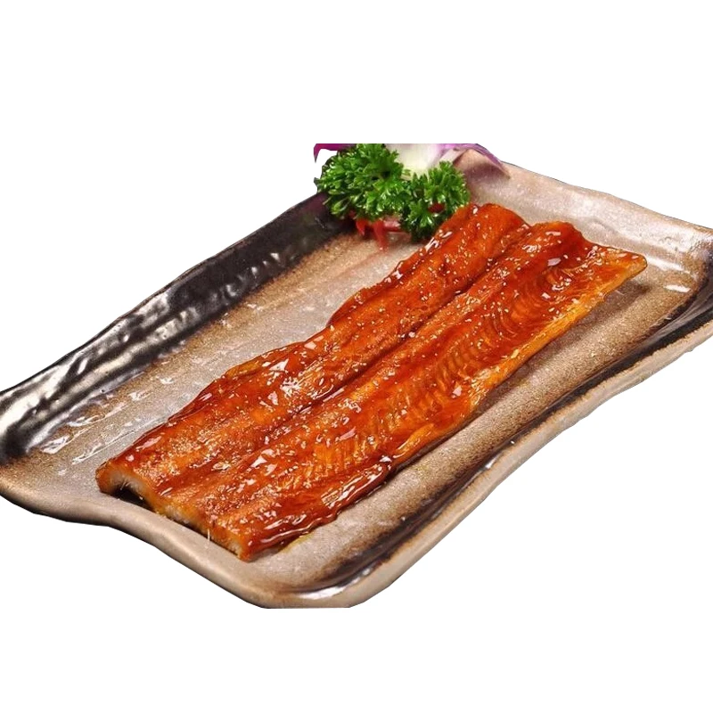 Frozen unagi kabayaki headless back cut Roasted eel