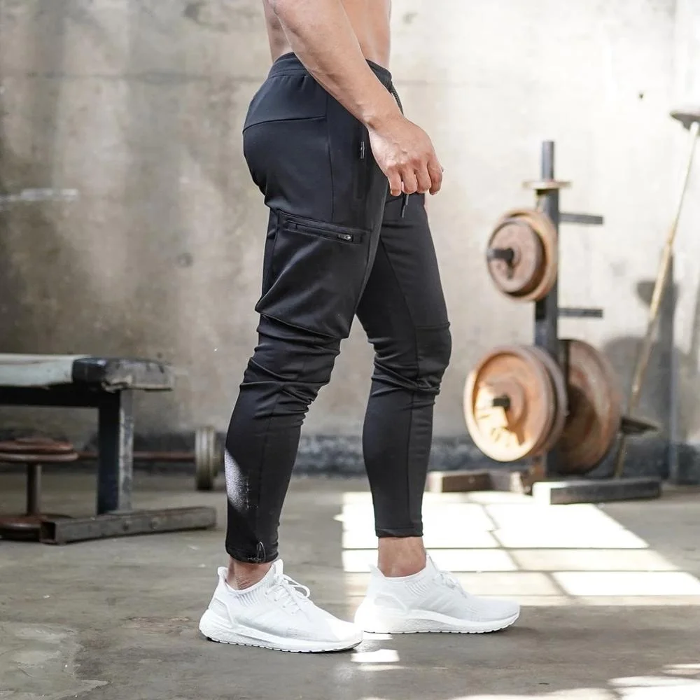 Wholesale running clothing Pantalones Hombres Gym Mens Track Pants Jogger