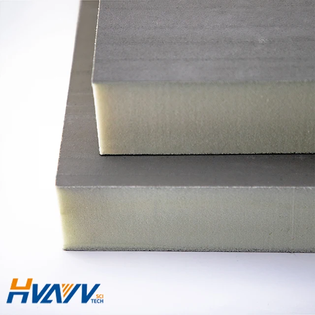 Изоляционная плита HUAYU PIR PU отличная теплопроводность для строительства стен изоляции крыши