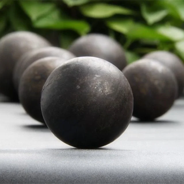 Low price 100mm forged grinding hot rolled steel ball