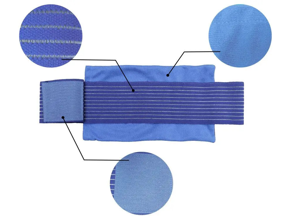 Gel Cold & Hot Packs with Adjustable Wrap. Reusable Warm or Ice Packs for Injuries, Hip, Shoulder, Knee, Back Pain