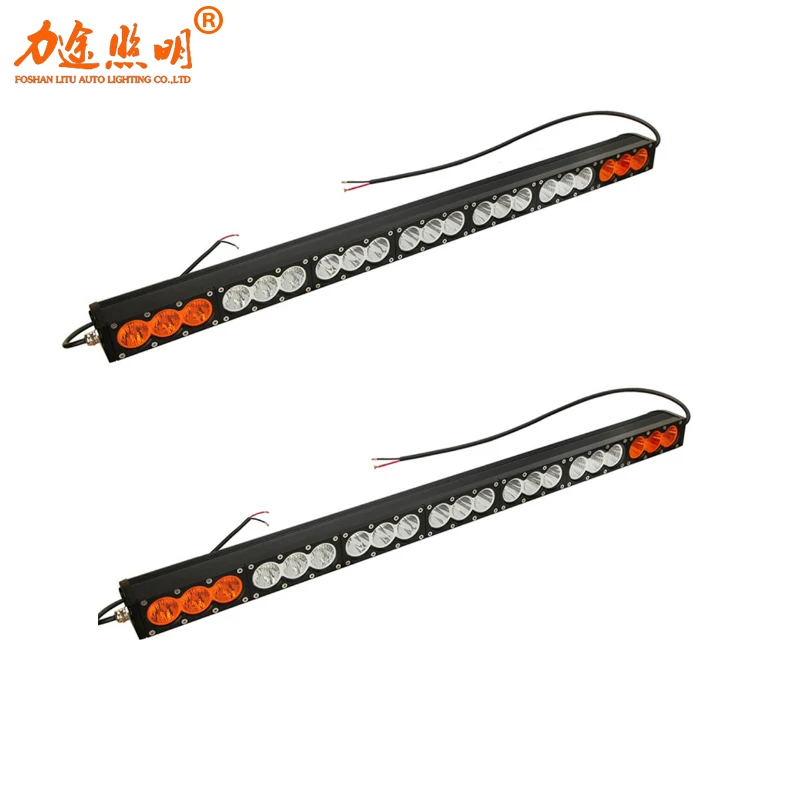 Super Bright Wholesale 30 60 90 120w Combo Led Bar Car 4x4 single row 21 32 43inch Off-road Truck Tractor led Light Bar