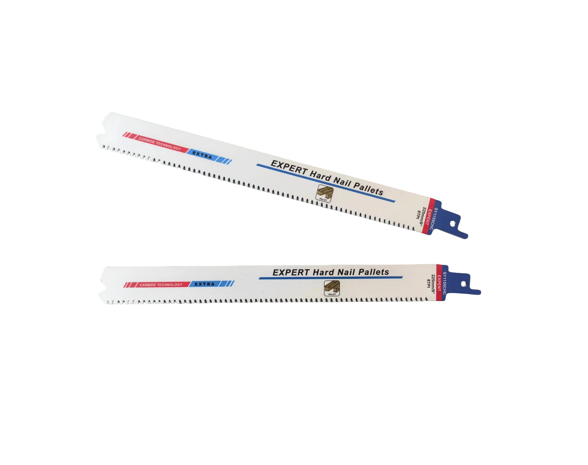 Industrial Grade Bi-Metal Reciprocating Saw Blade M42 Carbide Tip for Cutting Hard Nails in Wood Pallet Welded Process