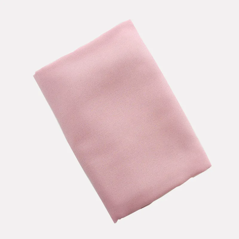 Dubai turban Islamic muslim hijab accessories satin microfiber rayon crinkle scarf women hijab caps