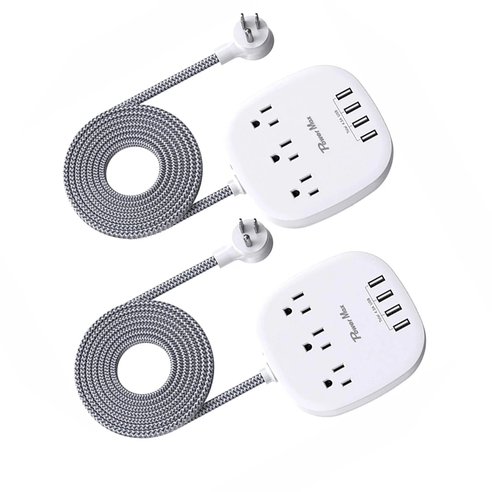 ETL power strip 3way 4usb American usa travel adapter usb plug adapter WALL CHARGER WITH USB TYPR-C PD 65W