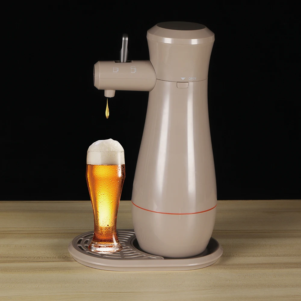 DiGear hot sell Beer Dispenser Mini Kegerator for Home Ultra Fine Foam Enhance & Keep Taste