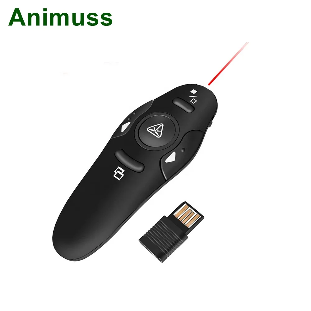  Беспроводная лазерная указка мощная ручка красная 2 4G RF USB флип беспроводная презентация PPT лазерные указки с дистанционным